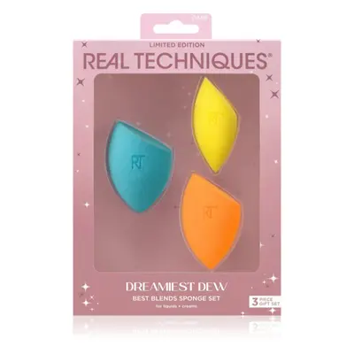 Real Techniques Dreamiest Dew Best Blends Sponge Set sada make-up aplikátorů