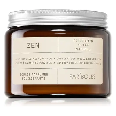 FARIBOLES Green Zen vonná svíčka 400 g