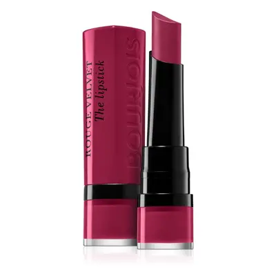 Bourjois Rouge Velvet The Lipstick matná rtěnka odstín 10 Magni-Fig 2,4 g