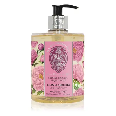 La Florentina Arboreal Peony Liquid Soap přírodní tekuté mýdlo na ruce pivoňka 500 ml