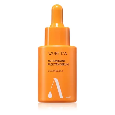 Azure Tan Antioxidant samoopalovací sérum na obličej 30 ml