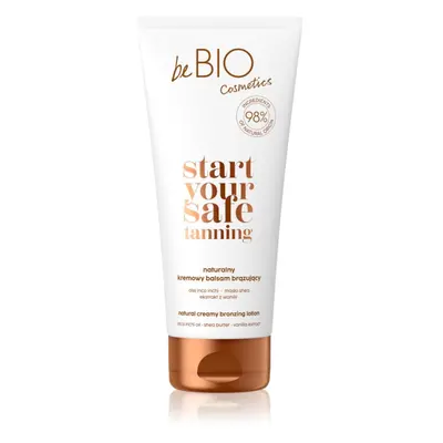 beBIO Safe Tanning tónovací mléko na tělo 200 ml