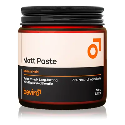 Beviro Matt Paste Medium Hold pasta na vlasy Matt 100 ml