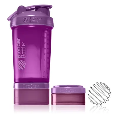 Blender Bottle ProStak Pro sportovní šejkr + zásobník barva Plum 650 ml