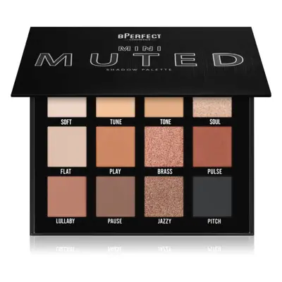 BPerfect Muted paletka očních stínů Mini 115 g