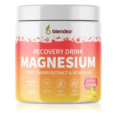 Blendea Magnesium Recovery Drink rozpustný nápoj pro snížení únavy, kvalitní spánek a elektrolyt