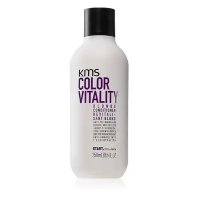 KMS Color Vitality Blonde Conditioner kondicionér pro blond a melírované vlasy 250 ml