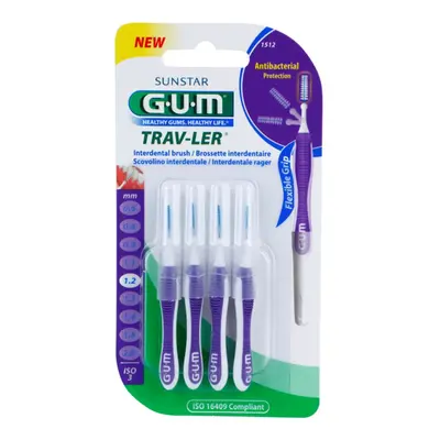 G.U.M Trav-Ler Interdental mezizubní kartáčky 1,2 mm 4 ks