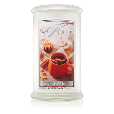 Kringle Candle Pumpkin Rum Toddy vonná svíčka 624 g