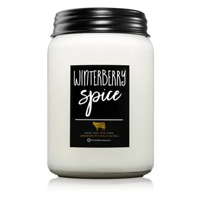 Milkhouse Candle Co. Farmhouse Winterberry Spice vonná svíčka 737 g