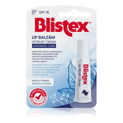 Blistex Lip Relief Cream intenzivní balzám na rty SPF 15 6 ml