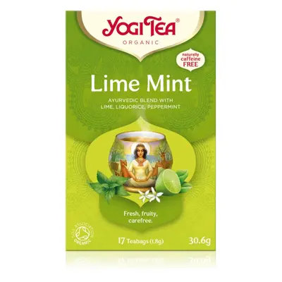 Yogi Tea Lime Mint BIO porcovaný čaj 17x1.8 g