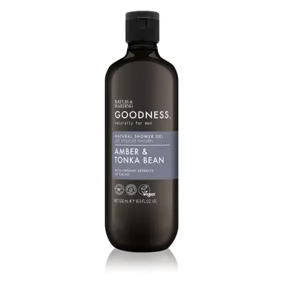 Baylis & Harding Goodness Amber & Tonka Bean sprchový gel pro muže 500 ml