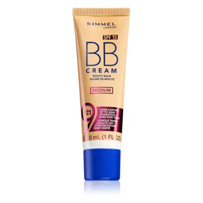 Rimmel BB Cream 9 in 1 BB krém SPF 15 odstín Medium 30 ml