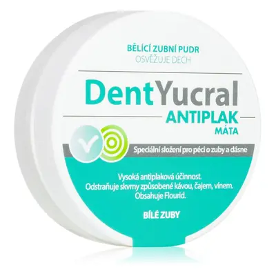 DentYucral Antiplaca bělicí zubní pudr 50 g