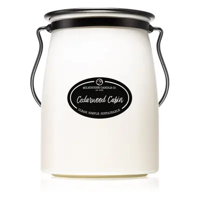 Milkhouse Candle Co. Creamery Cedarwood Cabin vonná svíčka Butter Jar 624 g