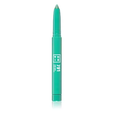 3INA The 24H Eye Stick dlouhotrvající oční stíny v tužce odstín 791 - Aquamarine 1,4 g