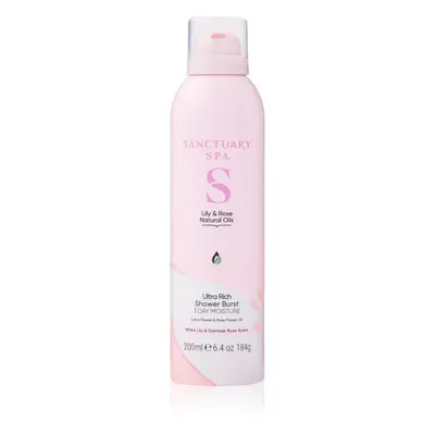 Sanctuary Spa Lily & Rose sprchová pěna s vyživujícím účinkem 200 ml