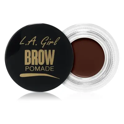 L.A. Girl Cosmetics Brow Pomade pomáda na obočí odstín Warm Brown 3 g