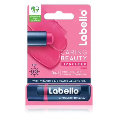 Labello Caring Beauty tónovací balzám na rty odstín Pink 4,8 ml