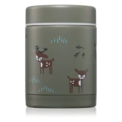 FRESK Food Jar termoska na jídlo Deer Olive 300 ml