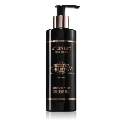 Institut Karité Paris Black Leather Shea Body Milk tělové mléko s bambuckým máslem 250 ml