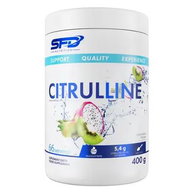 SFD Nutrition Citrulline podpora sportovního výkonu a regenerace příchuť Kiwi & Cactus 400 g