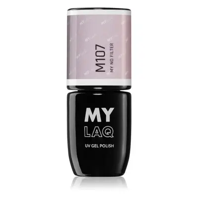 MYLAQ UV Gel Polish gelový lak na nehty odstín My No Filter 5 ml