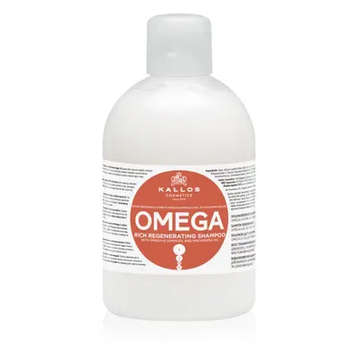 Kallos KJMN Professional regenerační šampon s omega 6 komplexem a makadamia olejem 1000 ml