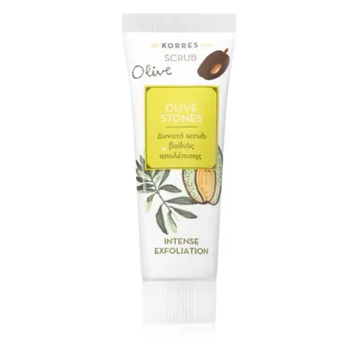 Korres Olive Stones hloubkově čisticí peeling 18 ml