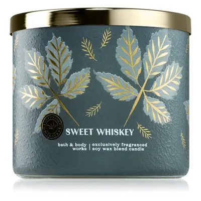 Bath & Body Works Sweet Whiskey vonná svíčka 411 g