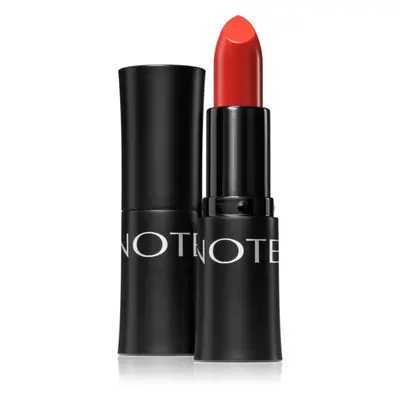 Note Cosmetique Deep Impact krémová rtěnka odstín 12 Flaming Heart Red 4,5 g