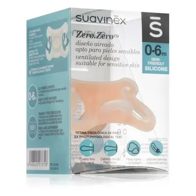 Suavinex Zero Zero Physiological Teat dudlík 0-6 m 1 ks