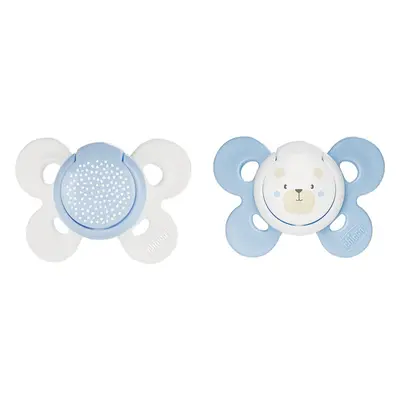 Chicco Physio Comfort 0-6m dudlík Boy-Bear/Dots 2 ks