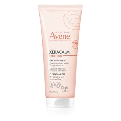 Avène XeraCalm Nutrition jemný mycí gel pro suchou a citlivou pokožku 100 ml