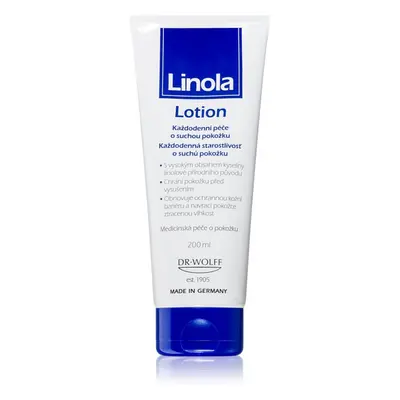 Linola Lotion hydratační a vyživující emulze pro suchou a citlivou pokožku 200 ml