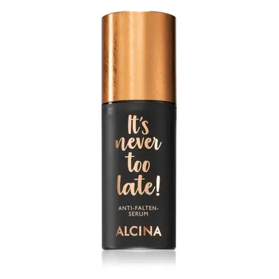 Alcina It's never too late! sérum proti vráskám 30 ml