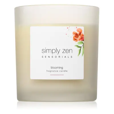 Simply Zen Sensorials Blooming Fragrance Candle vonná svíčka 120 g