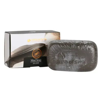 Sea of Spa Essential Dead Sea Treatment tuhé mýdlo s černým bahnem 125 g