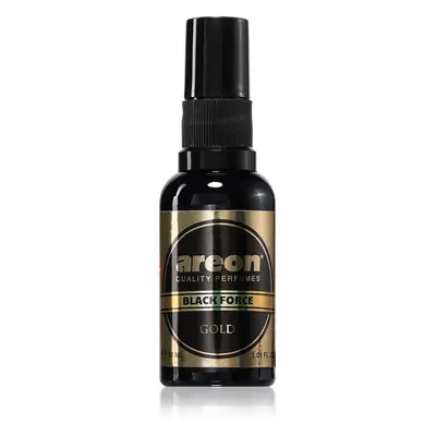 Areon Black Force Gold osvěžovač vzduchu 30 ml