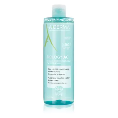 A-Derma Biology jemná čisticí micelární voda 400 ml