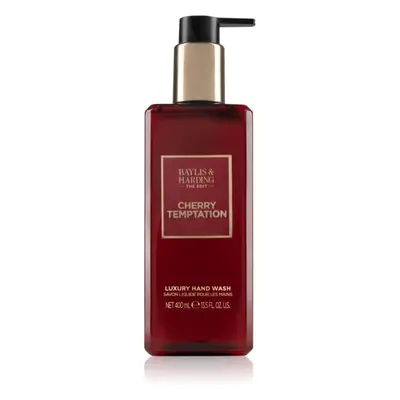 Baylis & Harding The Edit Cherry Temptation luxusní tekuté mýdlo Cherry, Jasmin & Sandalwood 400