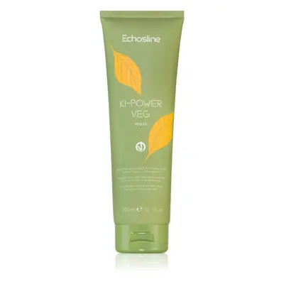 Echosline Ki-Power Veg Mask regenerační maska pro poškozené vlasy 300 ml