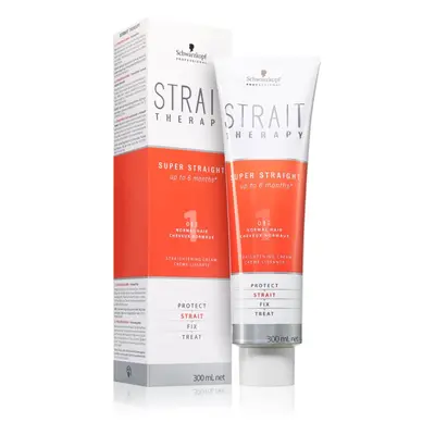 Schwarzkopf Professional STRAIT Therapy Super Straight krém pro narovnání vlasů 1 Normal Hair 30