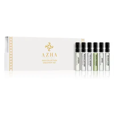 AZHA Perfumes Oud Collection Discovery Set sada unisex