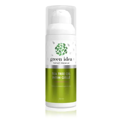 Green Idea Tea Tree Oil jemný mycí gel na intimní partie 50 ml