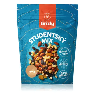 Grizly Studentská směs směs ořechů a sušených plodů 250 g