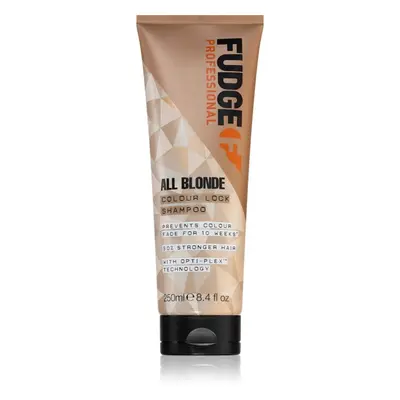 Fudge All Blonde Colour Lock Shampoo šampon pro blond vlasy 250 ml