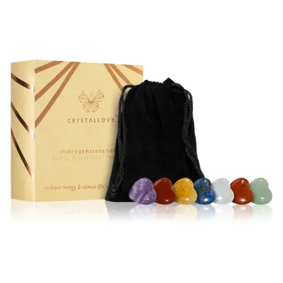 Crystallove Energy Crystals The Seven Chakra Hearts masážní pomůcka 7 ks