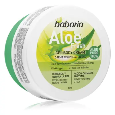 Babaria Aloe Vera hydratační tělový gel pro všechny typy pokožky 400 ml